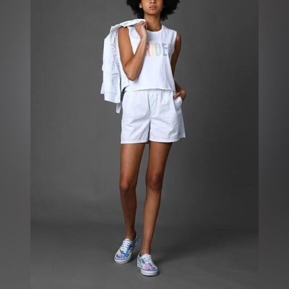 VANS Woman’s Pride Cropped Muscle Tank Top - Picture 8 of 8